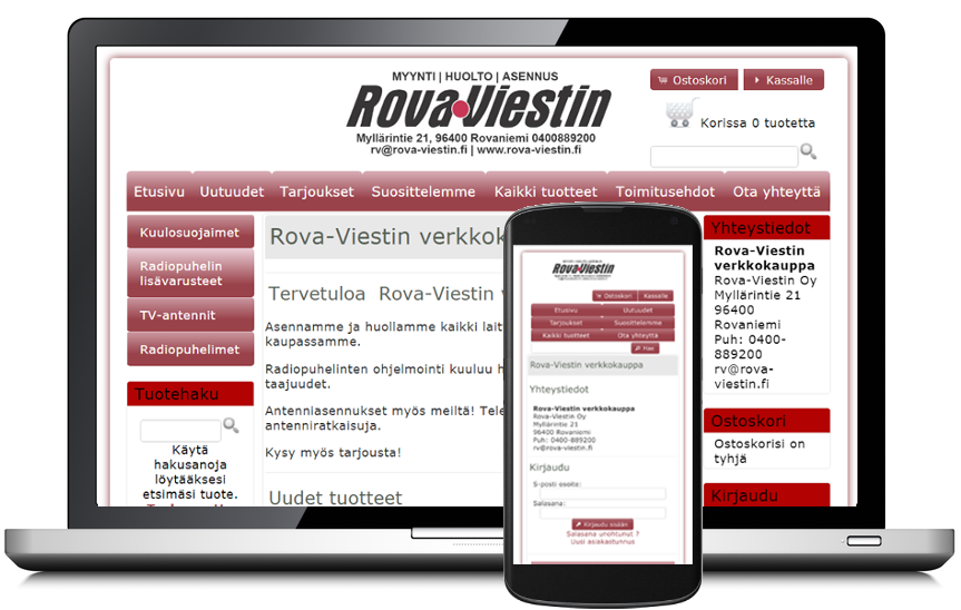 Rova-Viestin verkkokauppa
