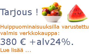 Verkkokauppa tarjous